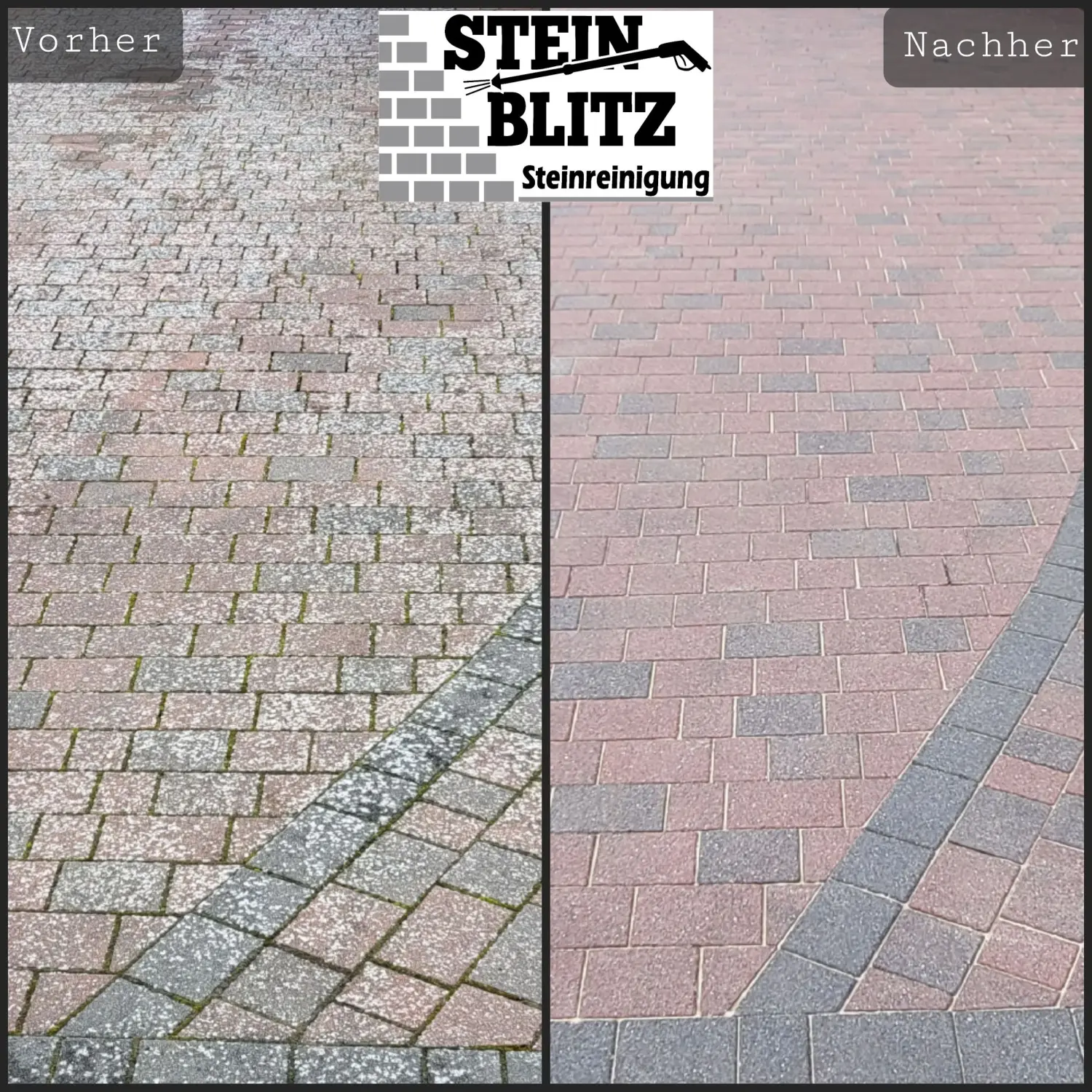 Gehweg Steinblitz Trettin